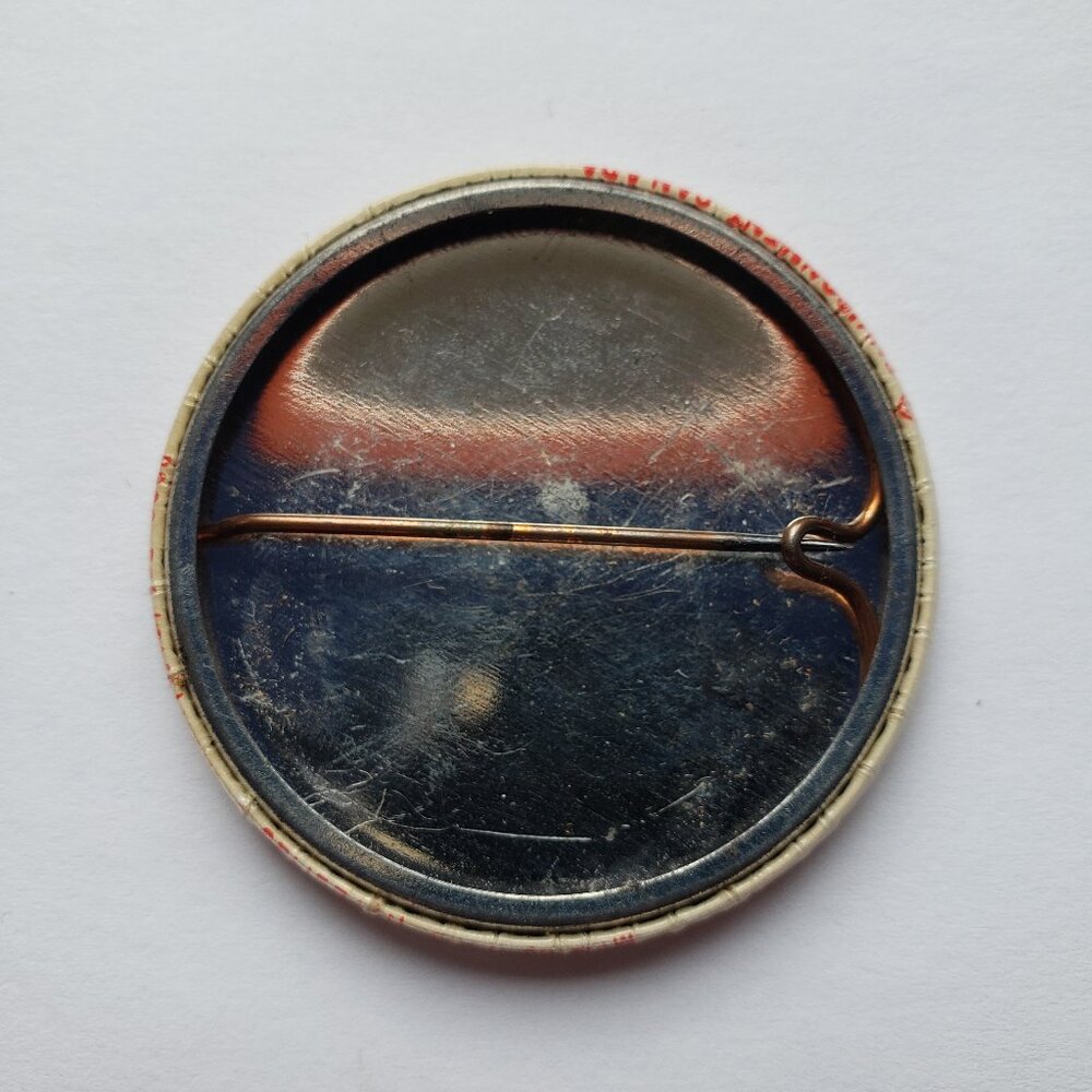 Stop Acid Rain Pinback Button Pin - Picture 2 of 2
